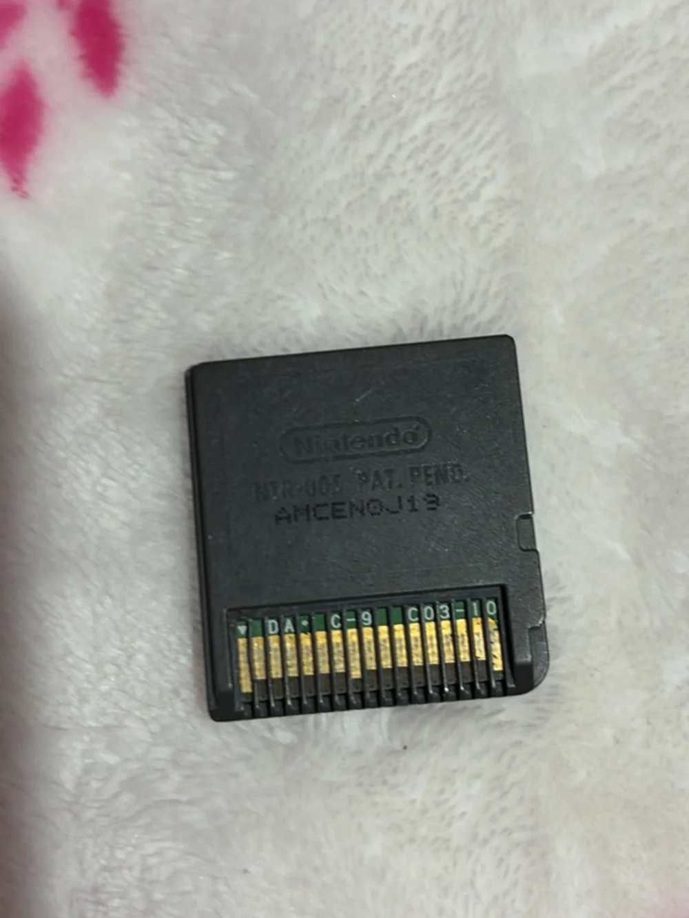 Nintendo Mario Kart DS Cartridge - Black with White Label